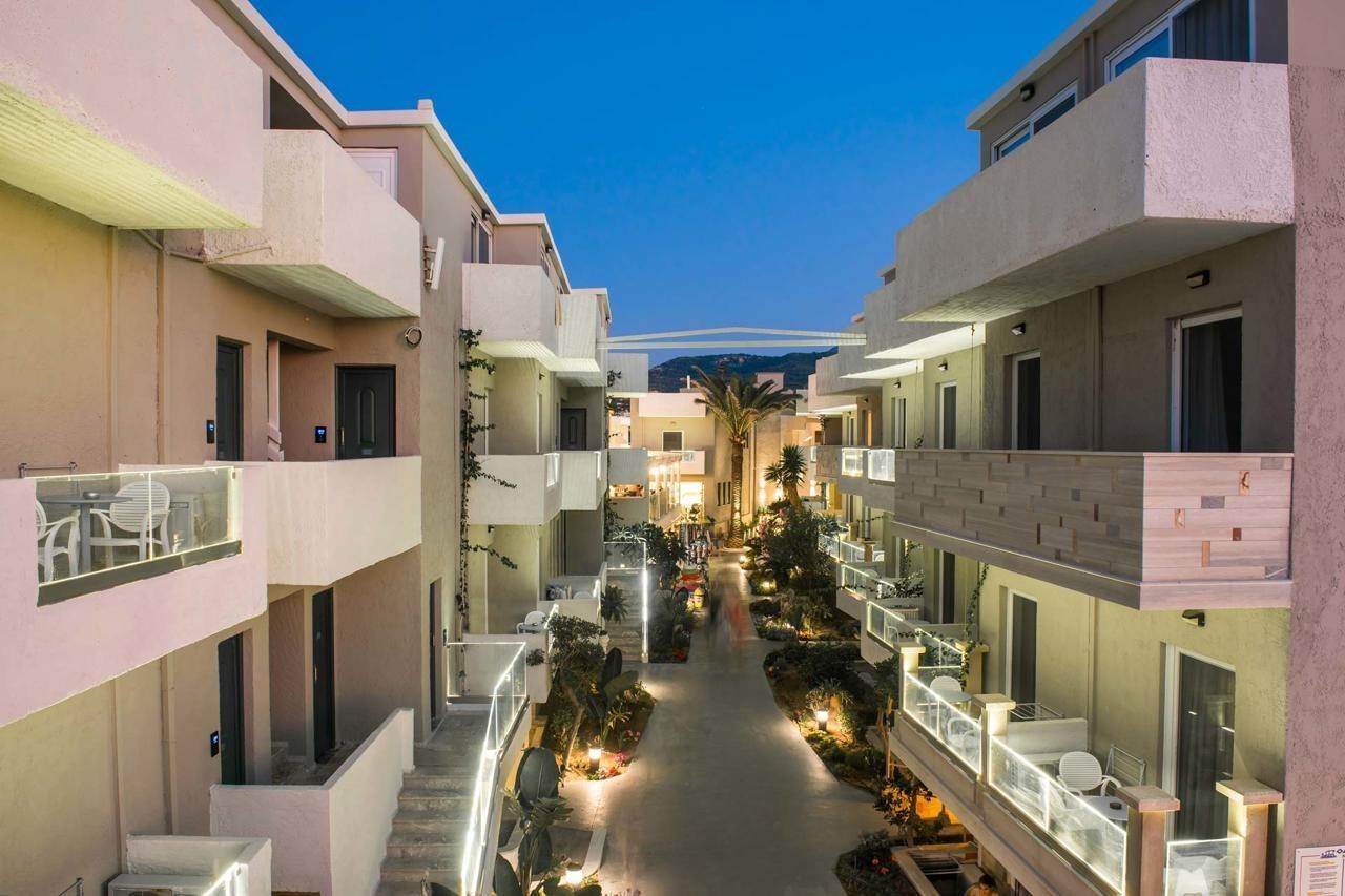 Odyssia Beach Hotel Rethymno Exteriér fotografie
